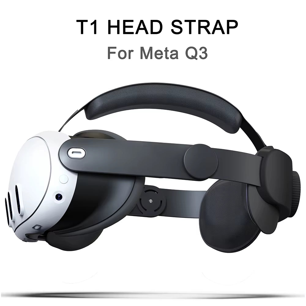HUANDAI Design for Meta Quest 3/ 3 Elite Strap Adjustable Head Strap